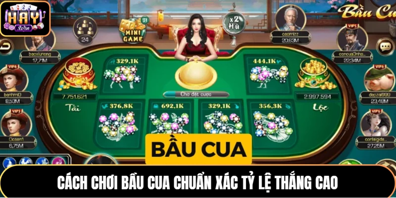 Cách chơi bầu cua chuẩn xác với tỷ lệ thắng cao