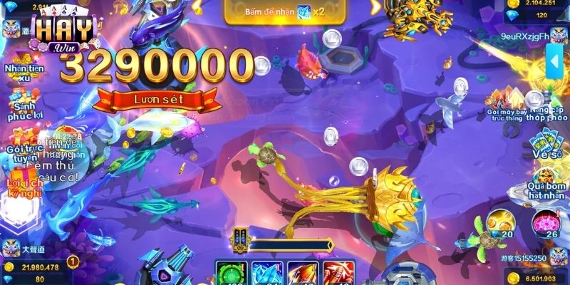 Khám phá thế giới Tam tiên bắn cá tại Cổng game Hay win