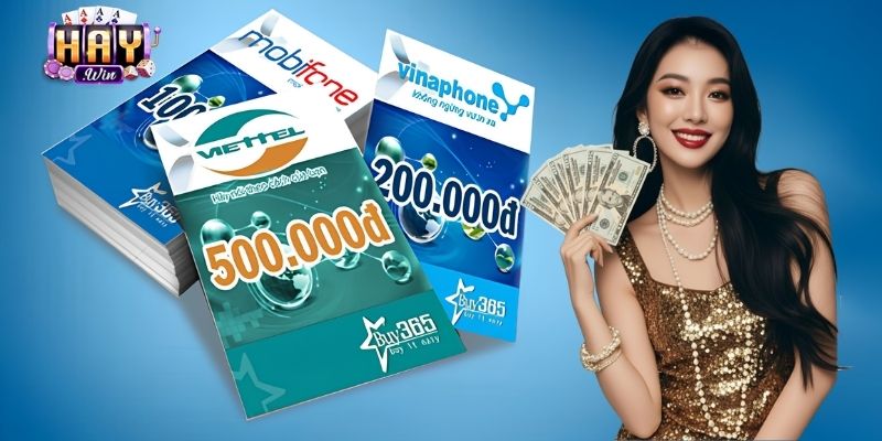 Nạp Tiền Qua Thẻ Cào Điện Thoại Tại Hay Win